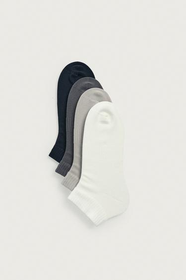 CALCETINES CORTOS PACK 4 - varios de Zara