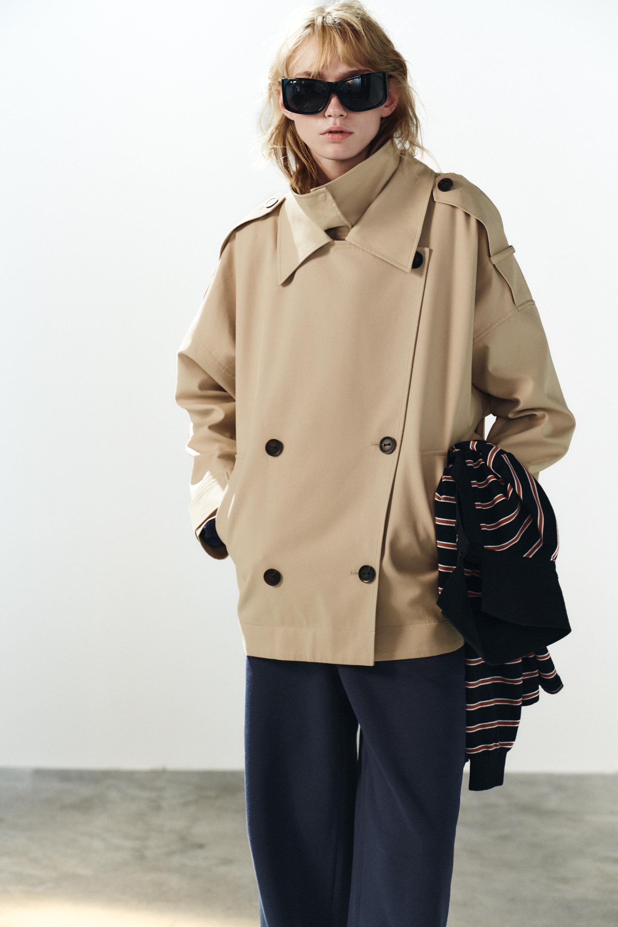 Zara BASIC DÜZ KESİM AYARLANABİLİR PAÇALI PELÜŞ PANTOLON görsel 3