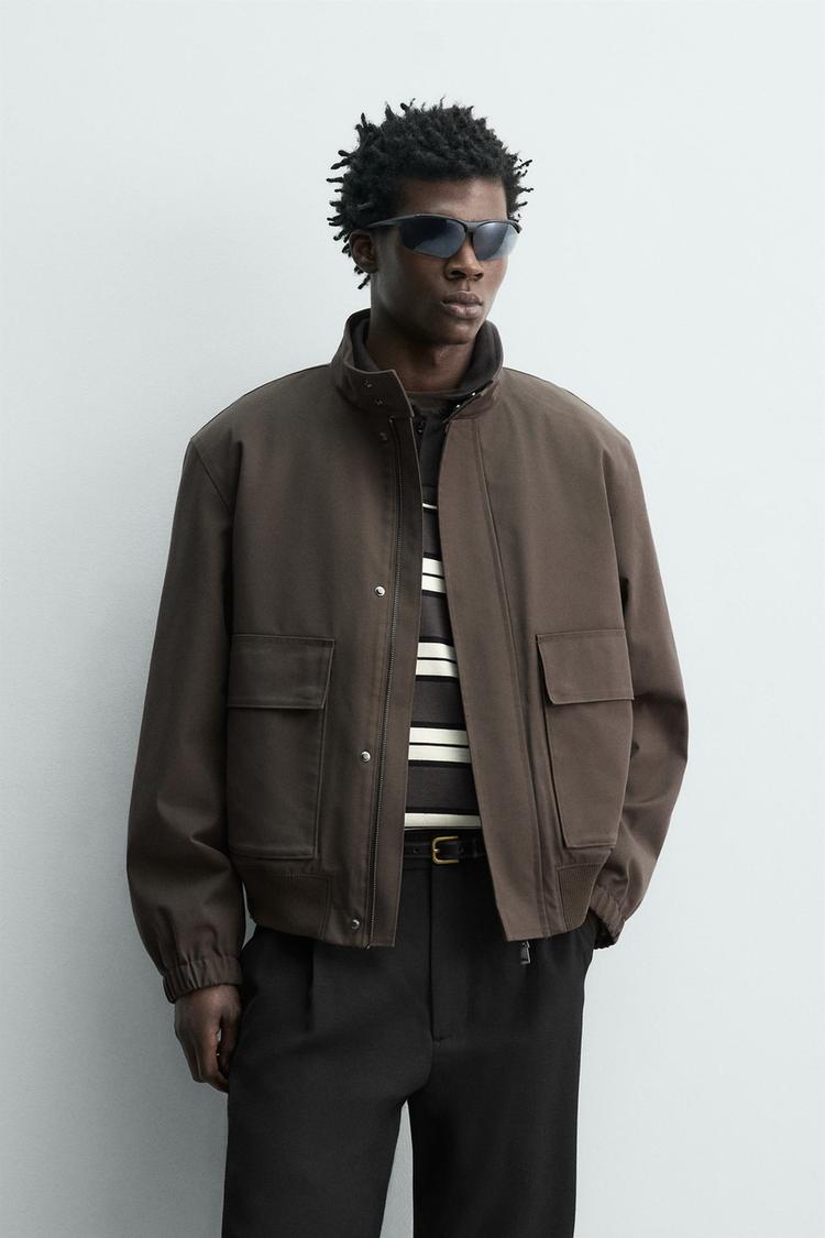 ZARA TECHNICAL JACKET WITH DETACHABLE WAISTCOAT