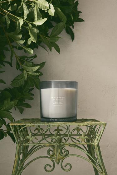 MONTMARTRE IN SPRING SCENTED CANDLE 650G (22.93 OZ). - TINTED LEATHER by Zara