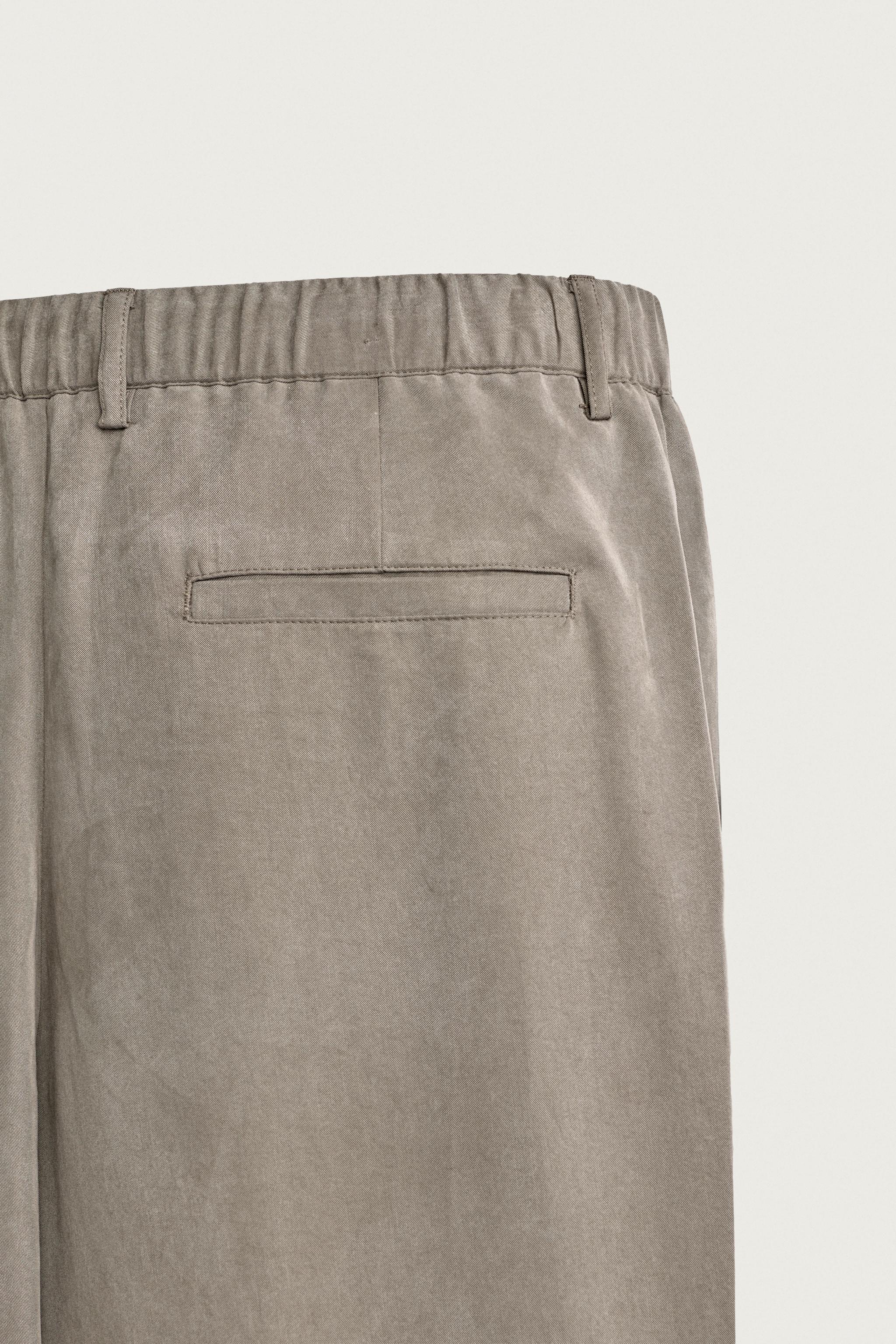 RELAXED FIT FLUID TROUSERS