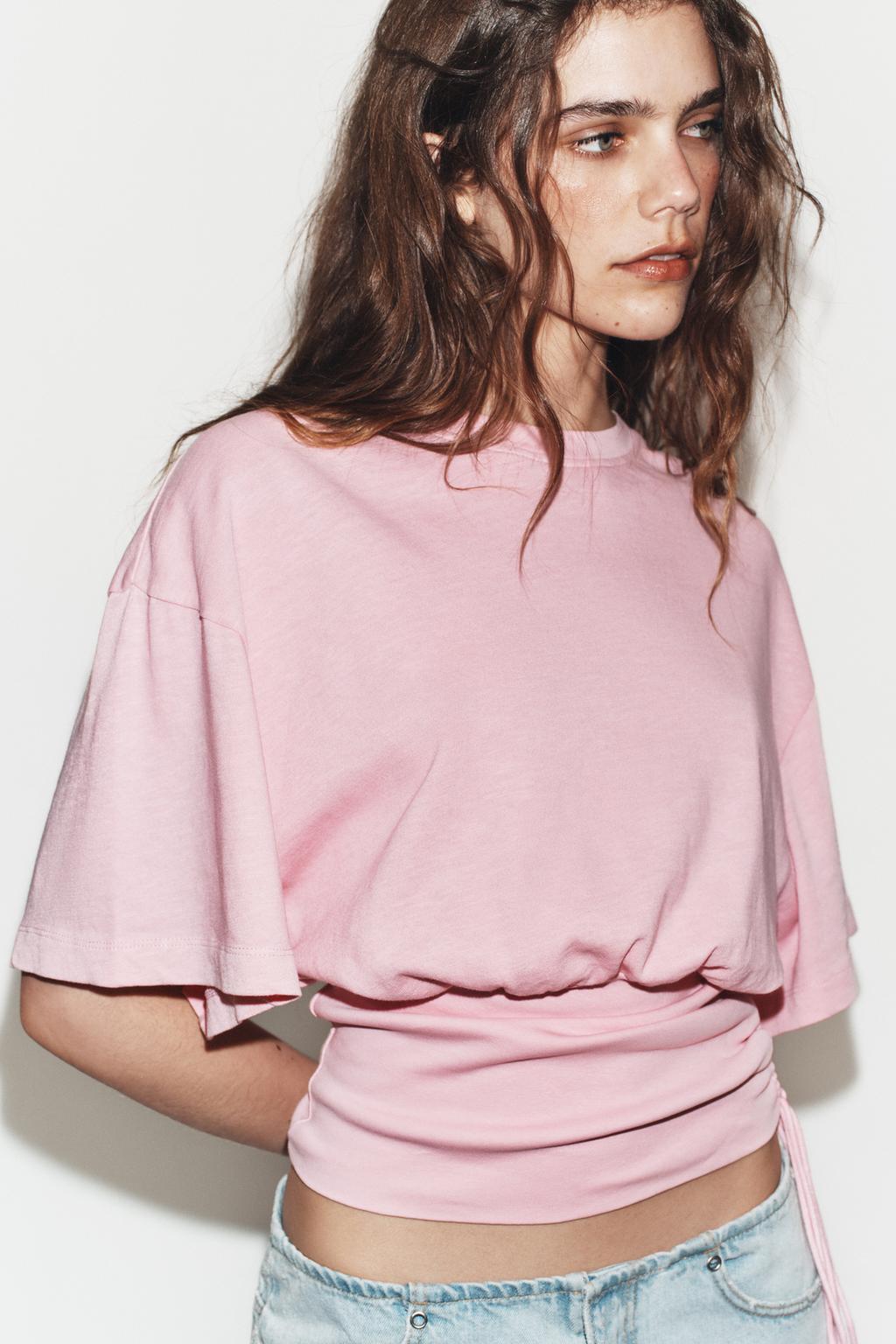 SLUB WAISTBAND TOP