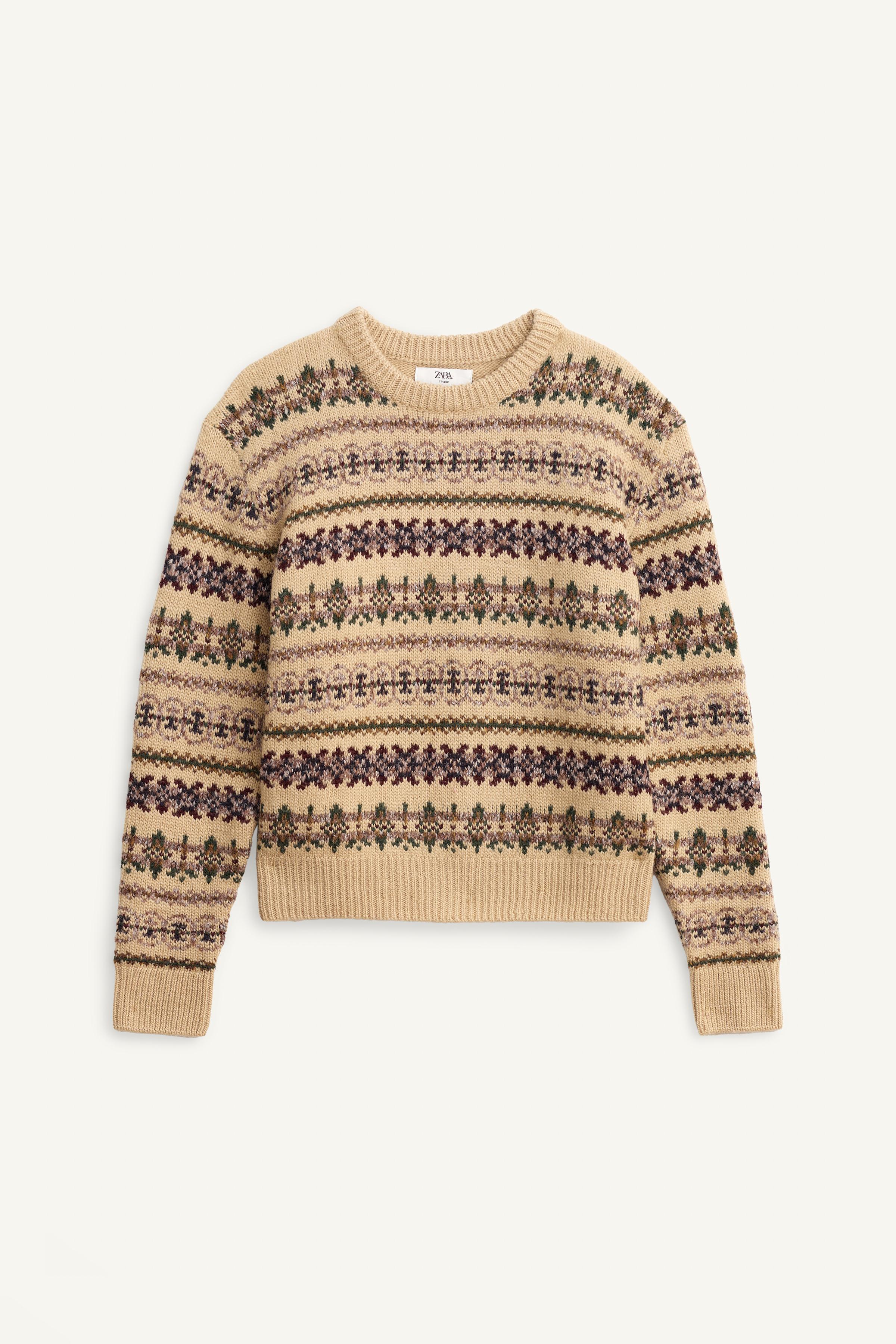 LIMITED EDITION GEOMETRIC JACQUARD SWEATER