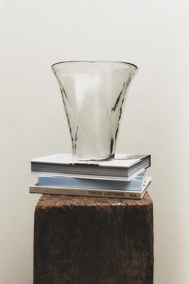 VASO GRANDE VETRO ONDULATO - 990 di Zara