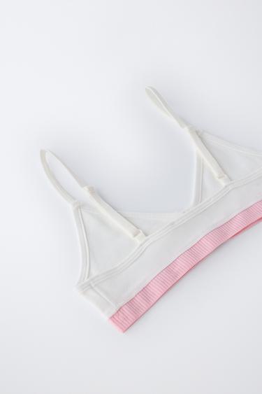 9-14 ANS/ LOT DE TROIS TOPS CONTRASTE - Multicolore de Zara - Image 2