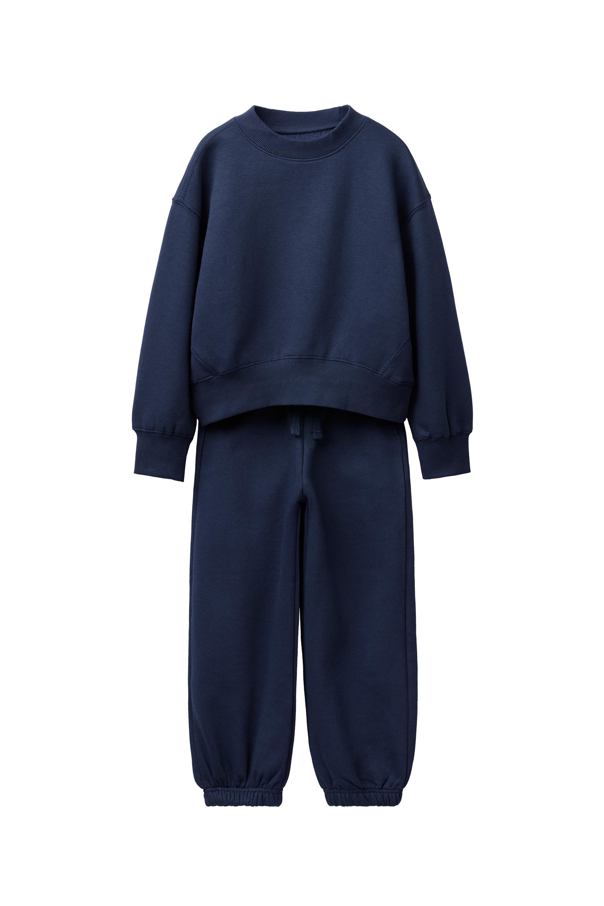 スウェットシャツ＆ジョガーパンツセット - ブルー | ZARA Japan / 日本