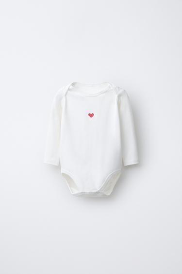 PACK TRES BODIES CORAZONES - Crudo de Zara