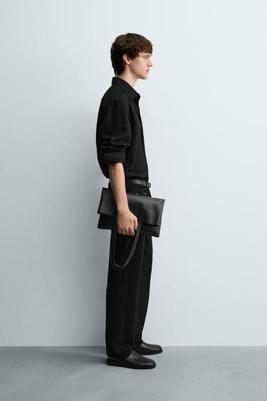 CHEMISE FLUIDE LIMITED EDITION - Noir de Zara - Image 3