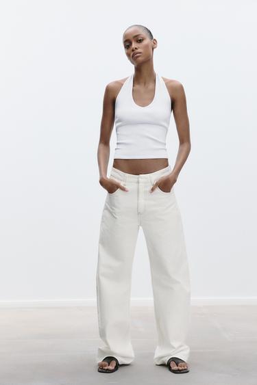 HALTER TOP - White by Zara