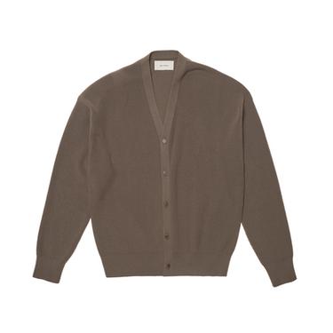 كارديغان REGULAR FIT قطن - ترابي الخاص بـ Zara