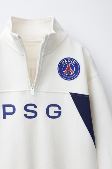 PSG ® LOGO SWEATSHIRT - Ecru by Zara - Image 2