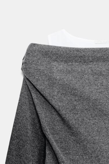 ASYMMETRIC SHORT DRESS - 831 by Zara - Image 5