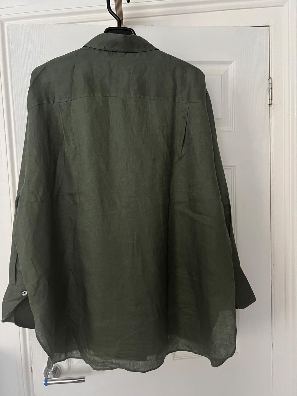 OVERSIZE LINEN SHIRT - Image 2