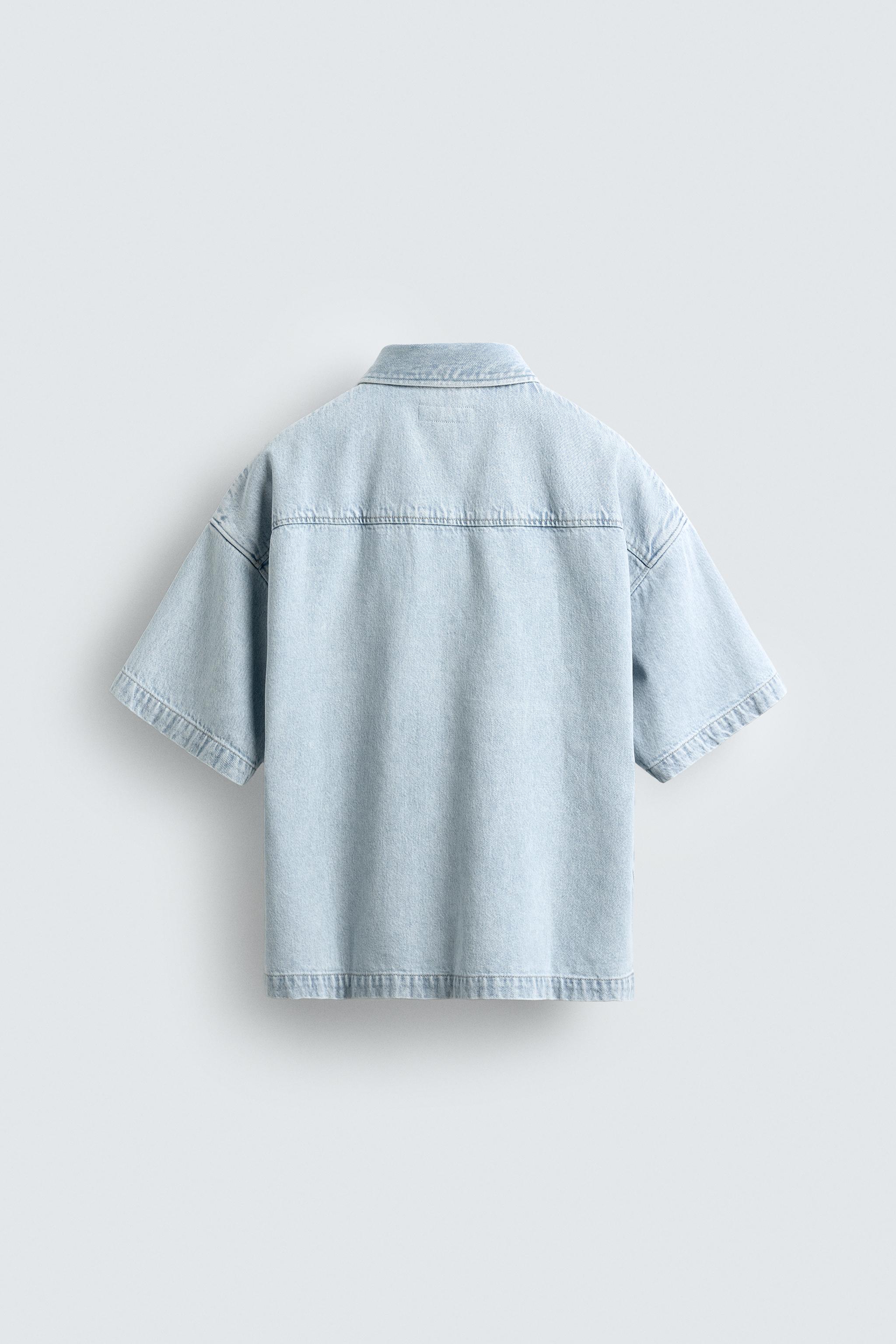 ZARA デニムポロシャツ Sサイズ デニムシャツ – レディース | ZARA 日本