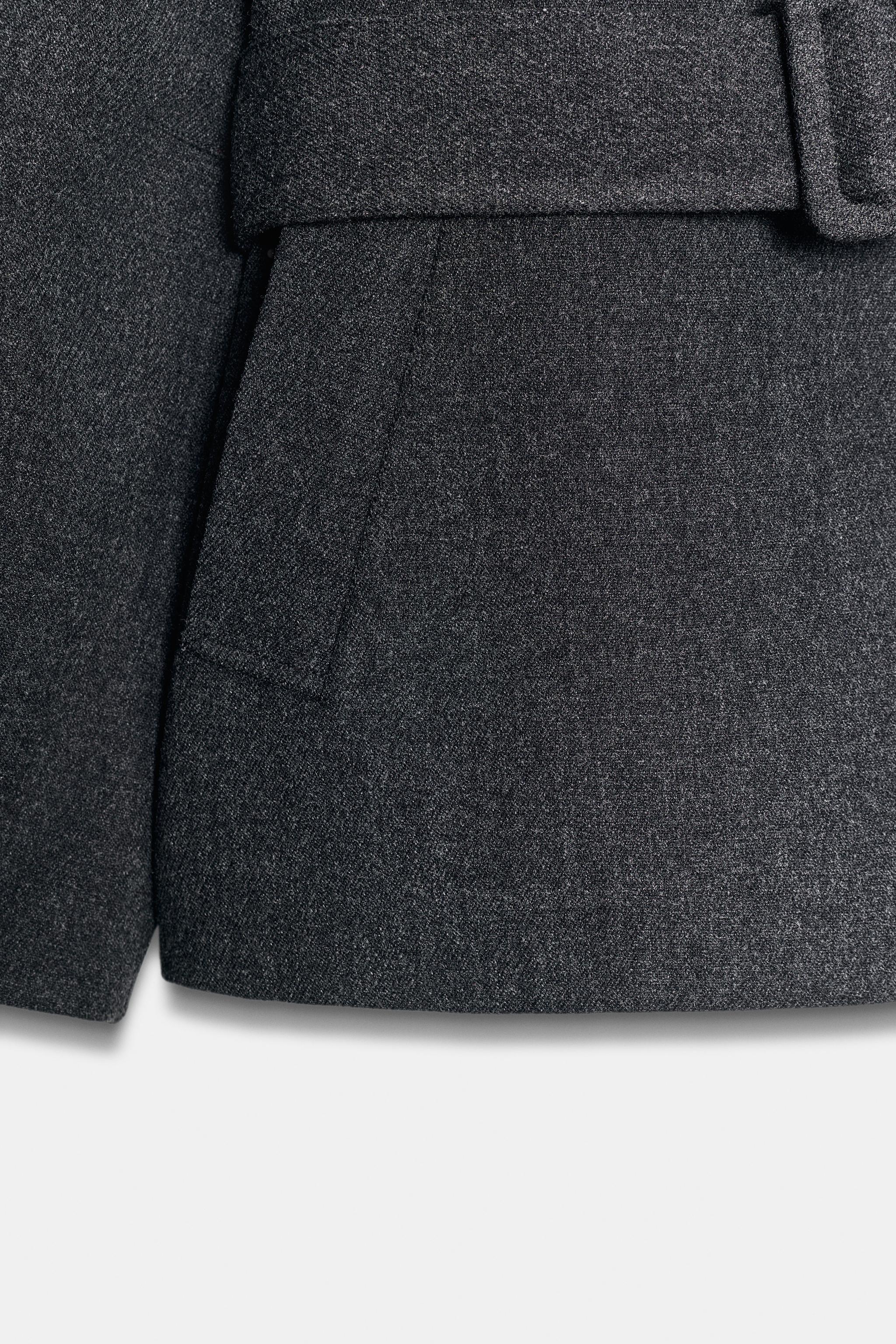 MANTEAU COURT SOFT CEINTURE