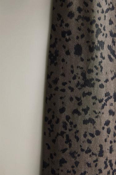 LEOPARD PRINT TROUSERS - Brown by Zara - Image 2