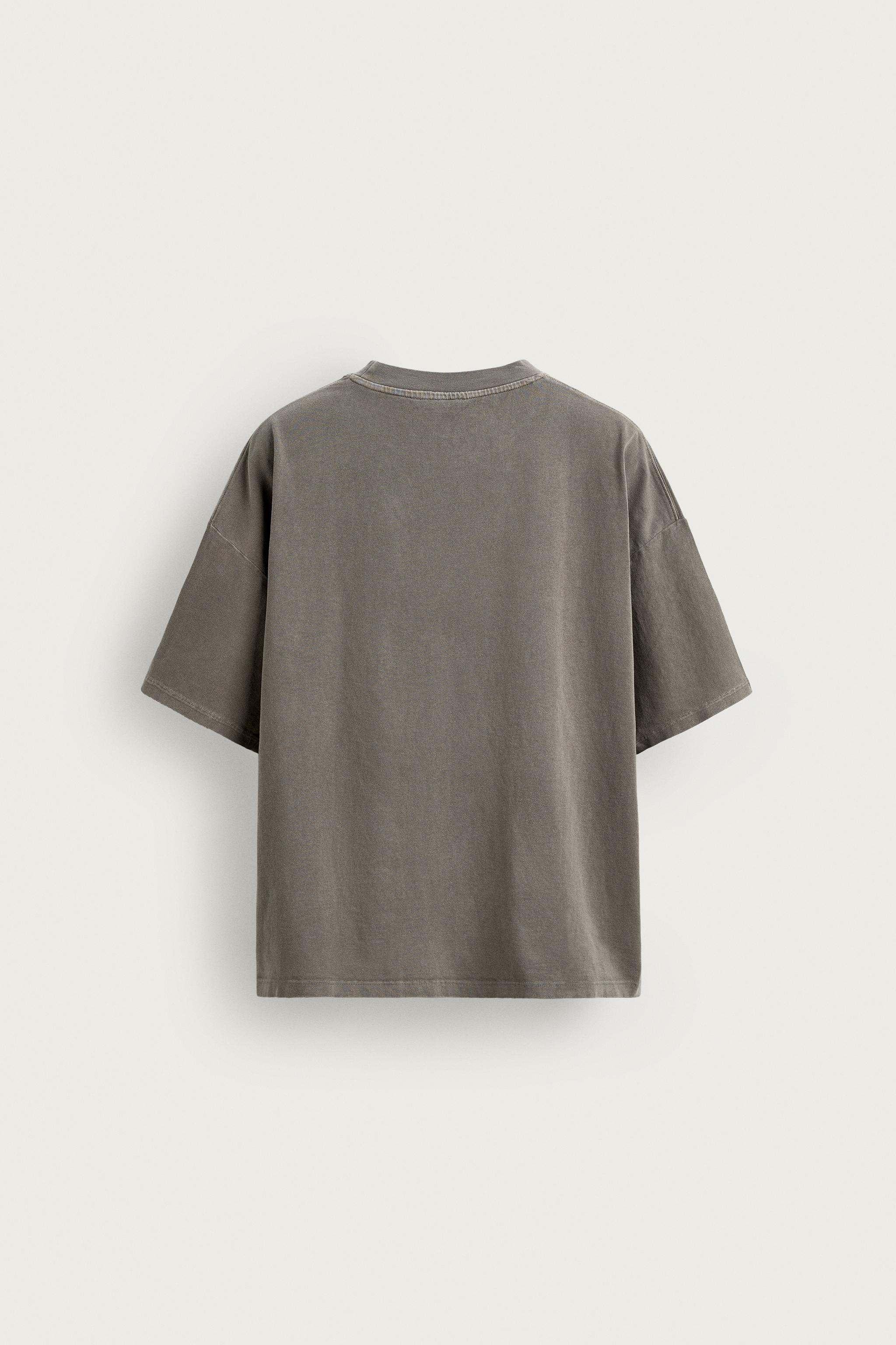 BASIC WASHED RELAXED FIT T-SHIRT