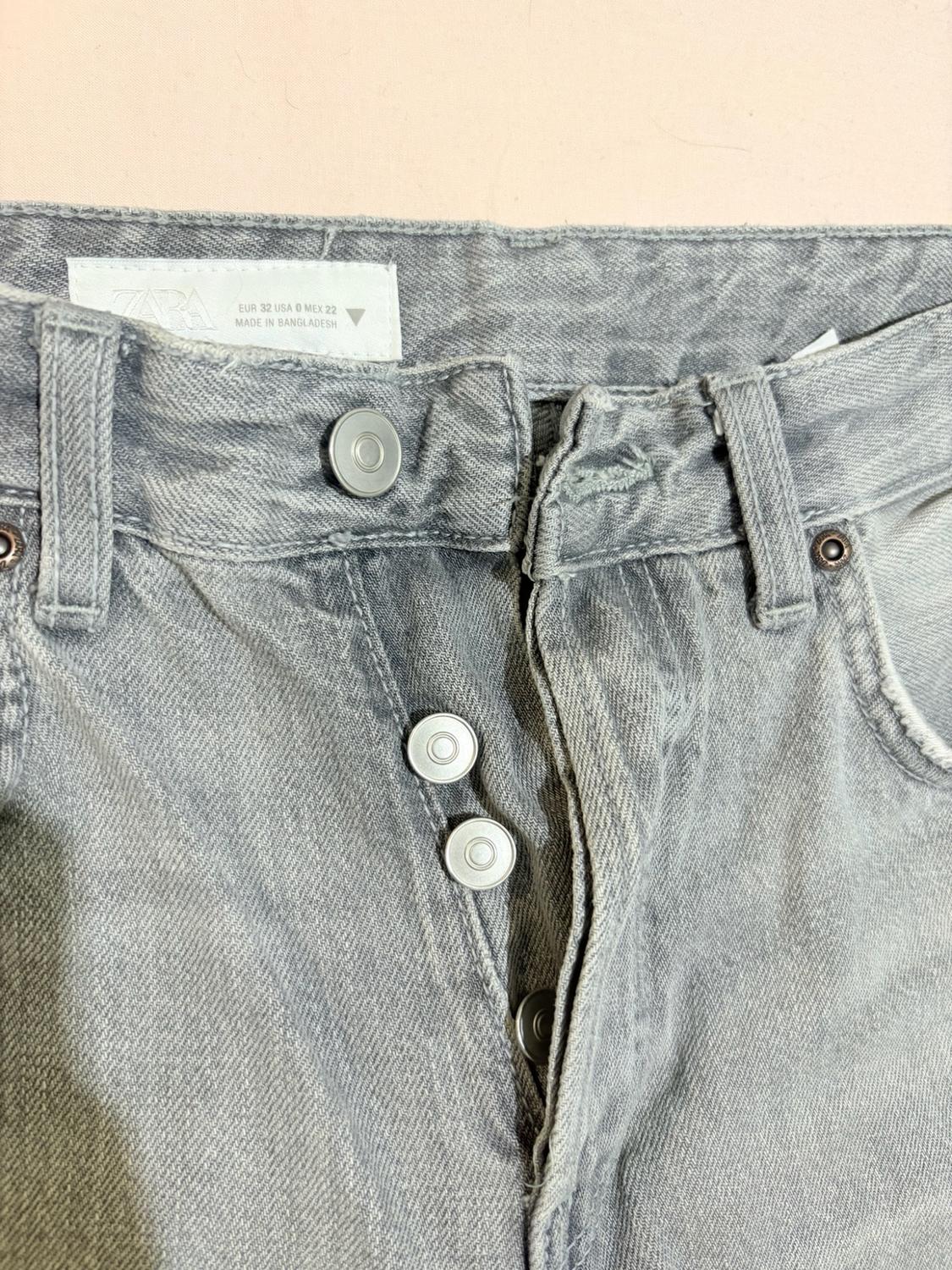 TRF MID-WAIST STRAIGHT-LEG JEANS - Image 3
