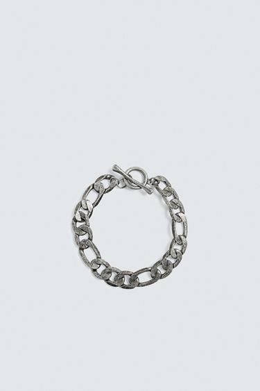 METAL LINK BRACELET - Silver by Zara - Image 0
