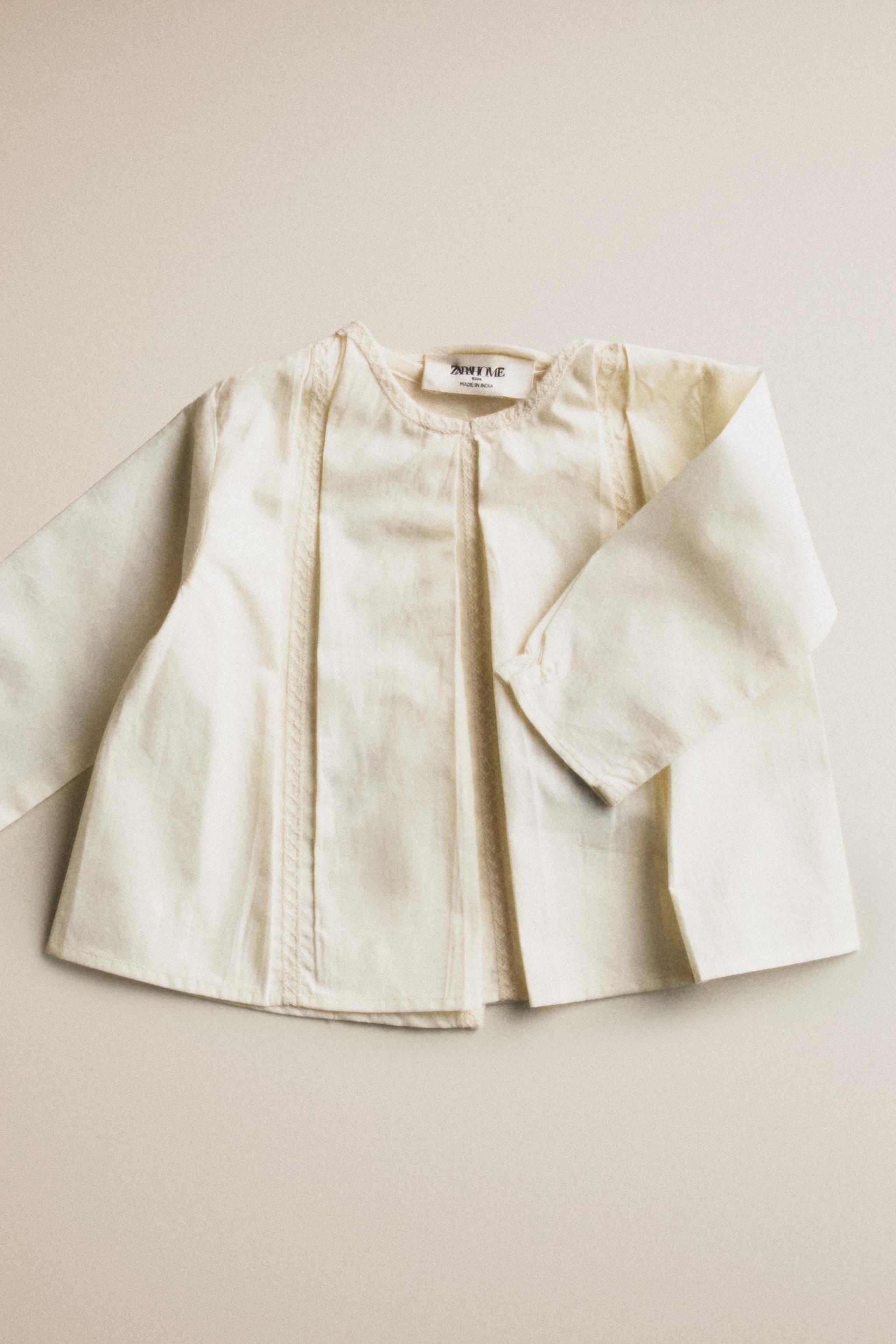 Детские рубашки Zara BABY EMBROIDERED SHIRT — фото 6