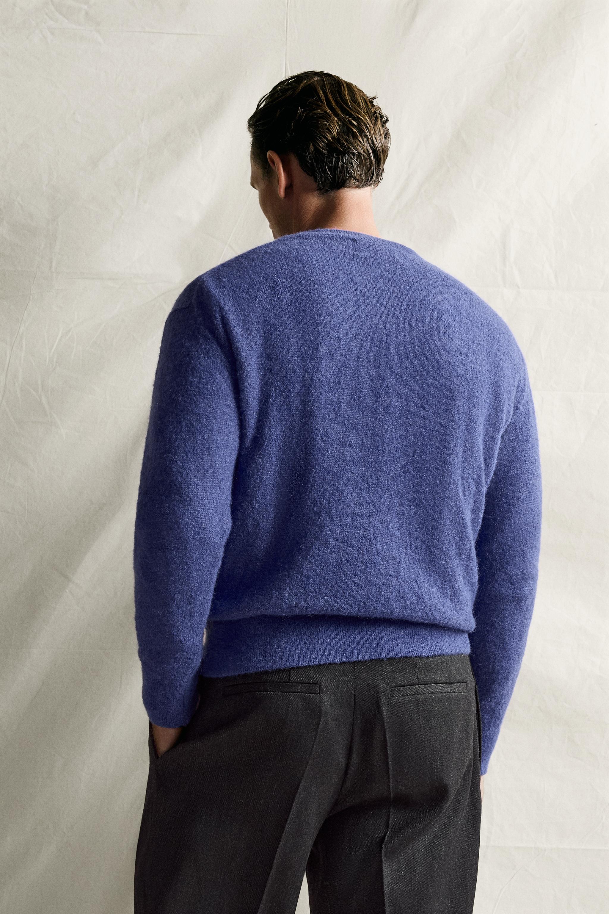 ALPACA BLEND REGULAR FIT SWEATER
