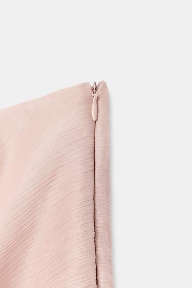 MINI JUPE À VOLANTS - Rose clair de Zara - Image 6