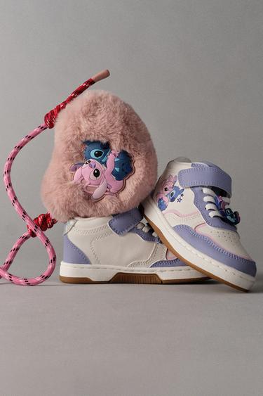 LILO & STITCH © DISNEY HIGH-TOP SNEAKERS - White by Zara