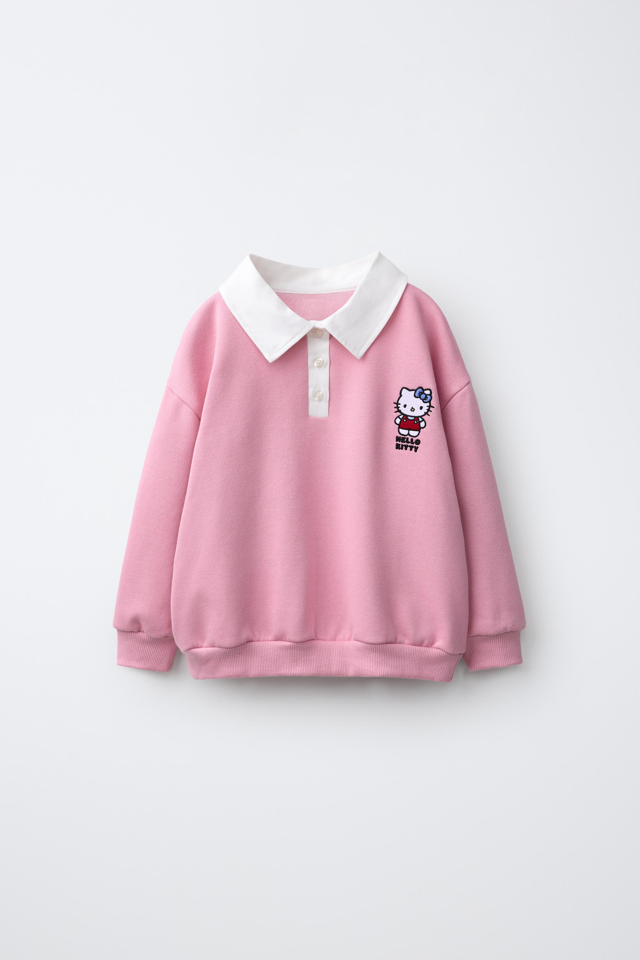 HELLO KITTY © SANRIO POLO SWEATSHIRT