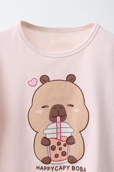 1 1/2-6 YEARS/ CAPYBARA CAPYFUN © PYJAMAS - Pink by Zara - Image 5