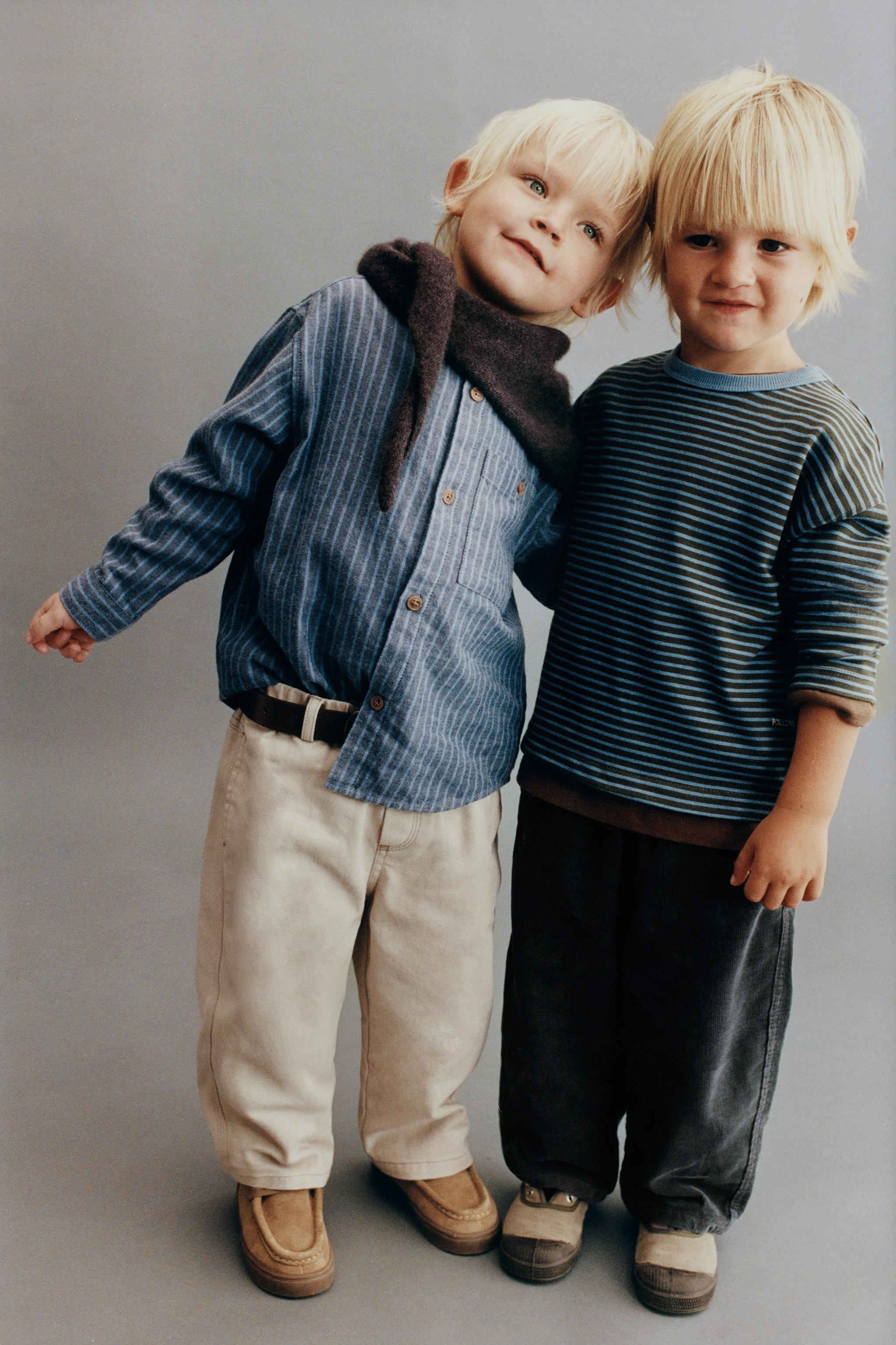 HEAVY WEIGHT STRIPED T-SHIRT