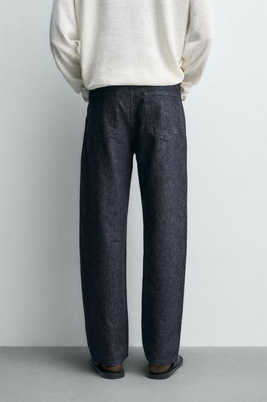 JEAN DROIT COTON - CHANVRE - Bleu de Zara - Image 2