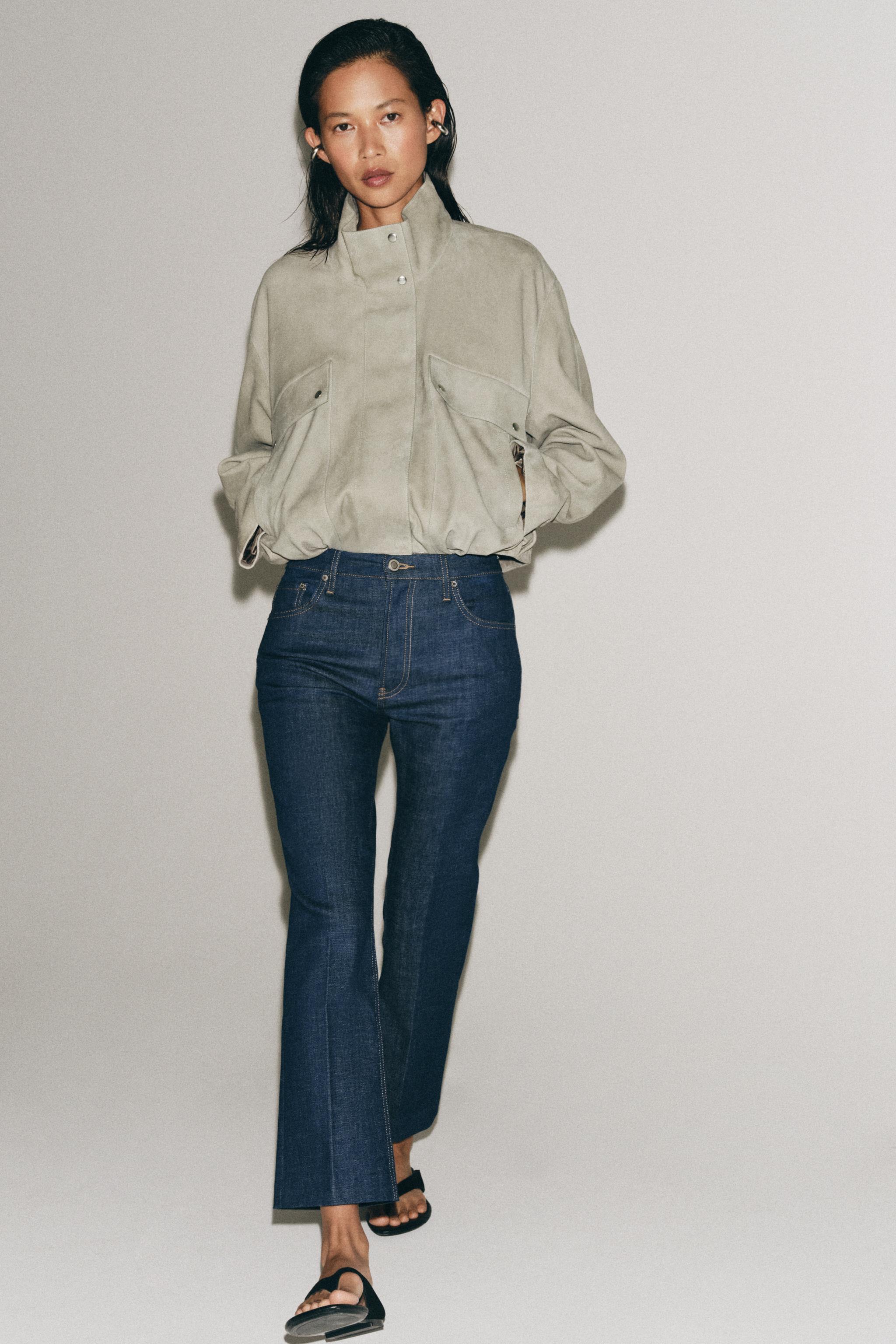 ДЖИНСИ ZW COLLECTION BOOTCUT ІЗ СЕРЕДНЬОЮ ПОСАДКОЮ - Блакитний