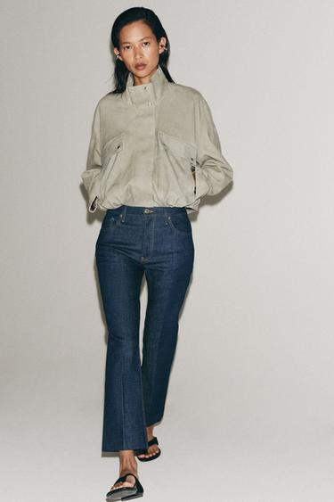 JEANS ZW COLLECTION BOOTCUT MITTELHOHE TAILLE - Mittelblau von Zara
