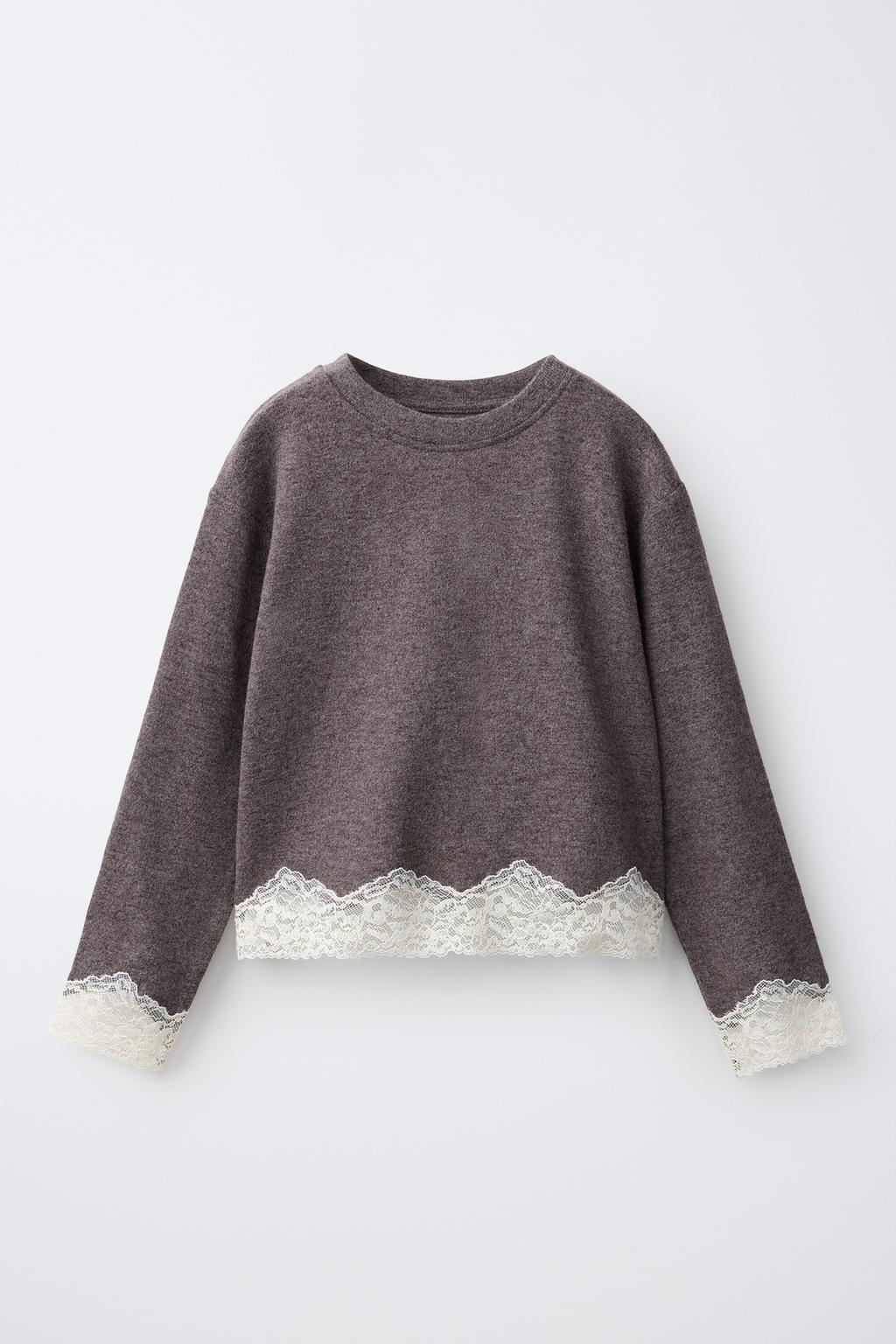 SOFT-TOUCH LACE T-SHIRT