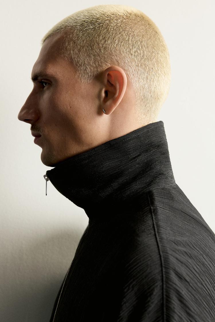 Camisa de corte relajado con textura 5