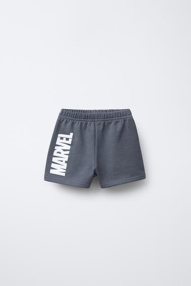 THE AVENGERS © MARVEL JOGGING T-SHIRT AND BERMUDA SHORTS SET - Anthracite grey by Zara - Image 3