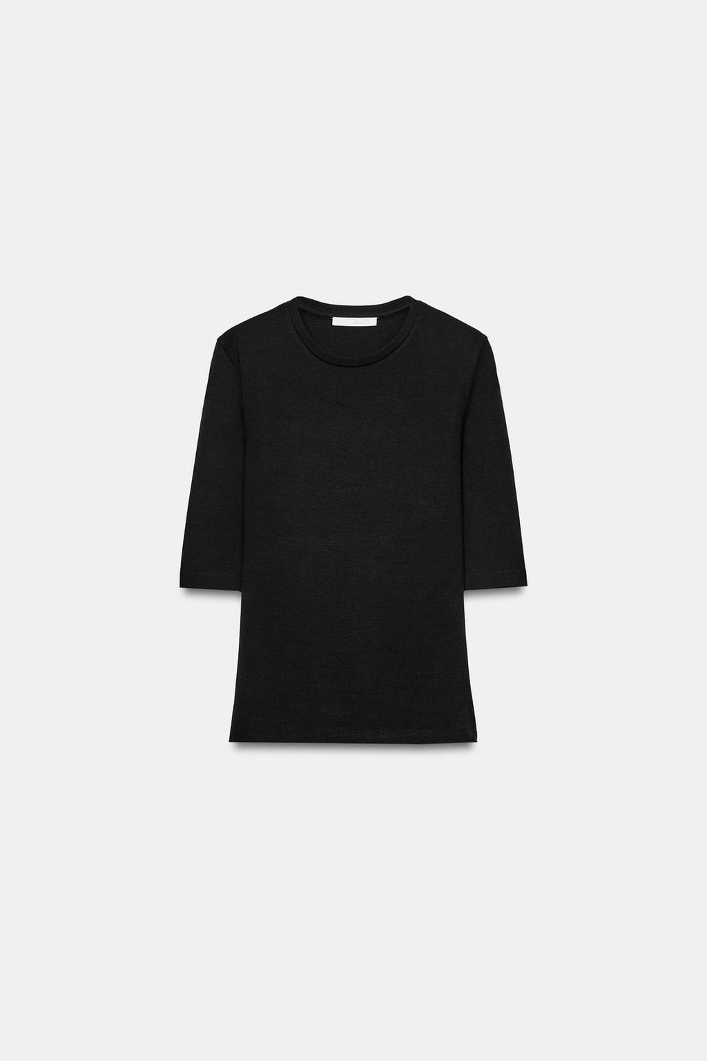 ELBOW-SLEEVE T-SHIRT