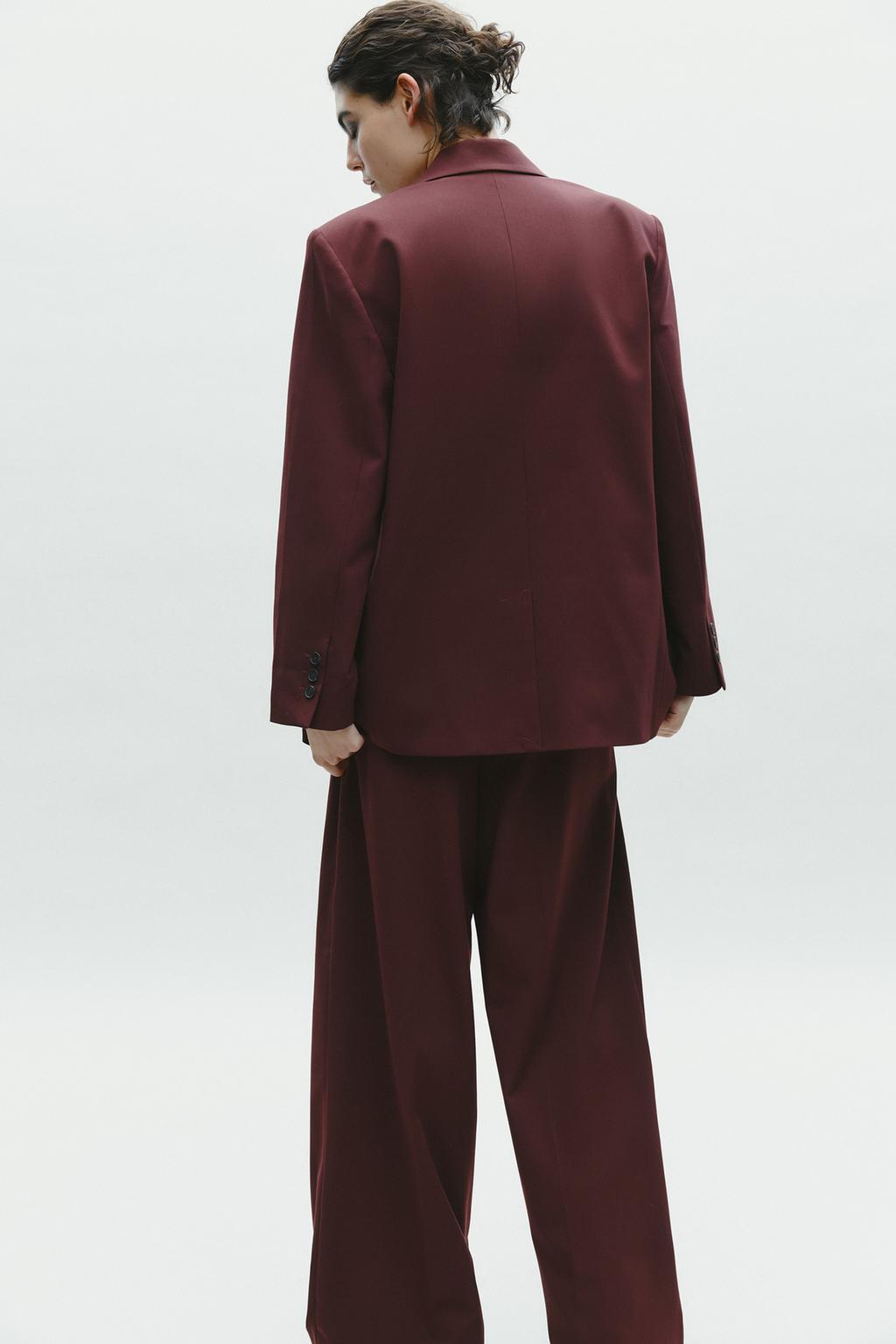 Thumbnail image for OVERSIZED DOUBLE-BREASTED BLAZER