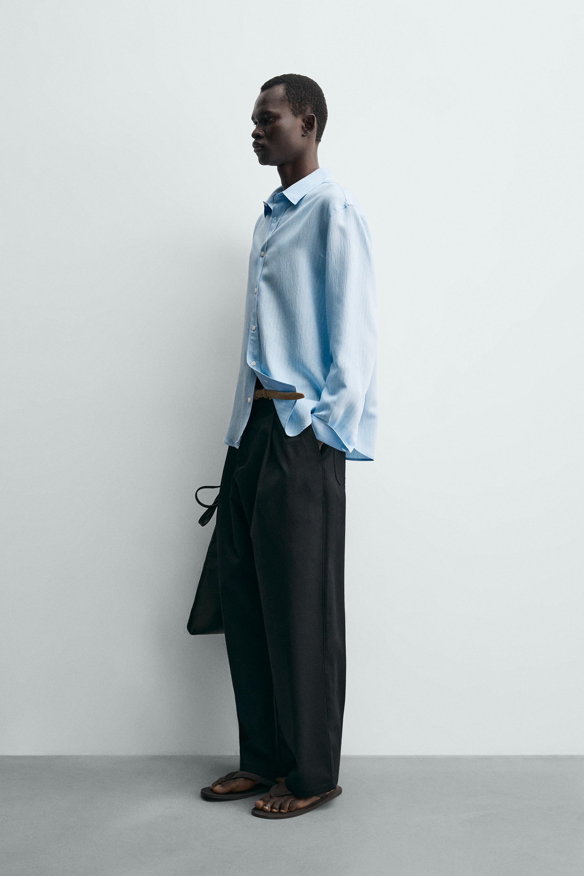 CHEMISE FLUIDE À RAYURES