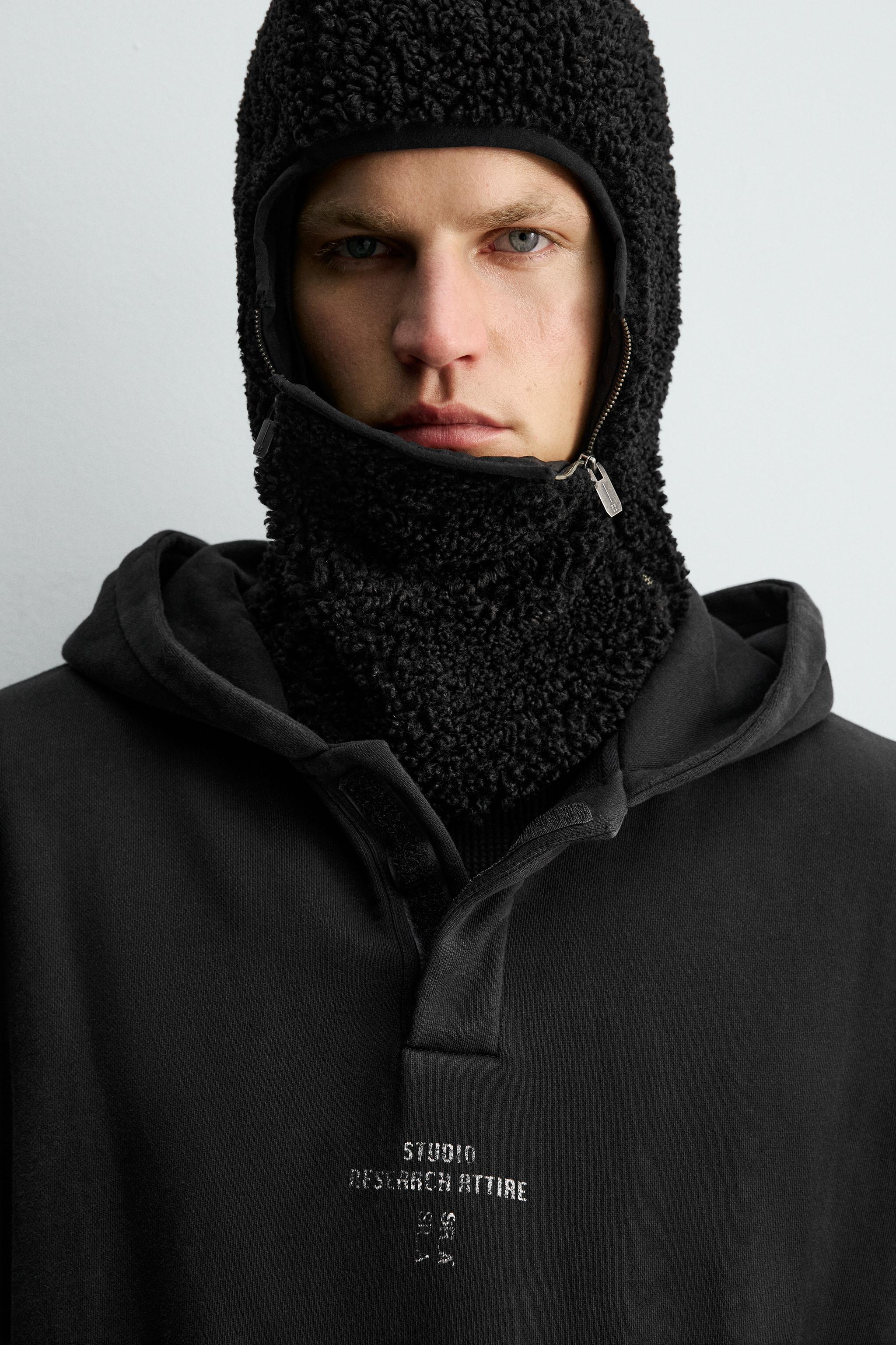 FAUX SHEARLING BALACLAVA X SR_A