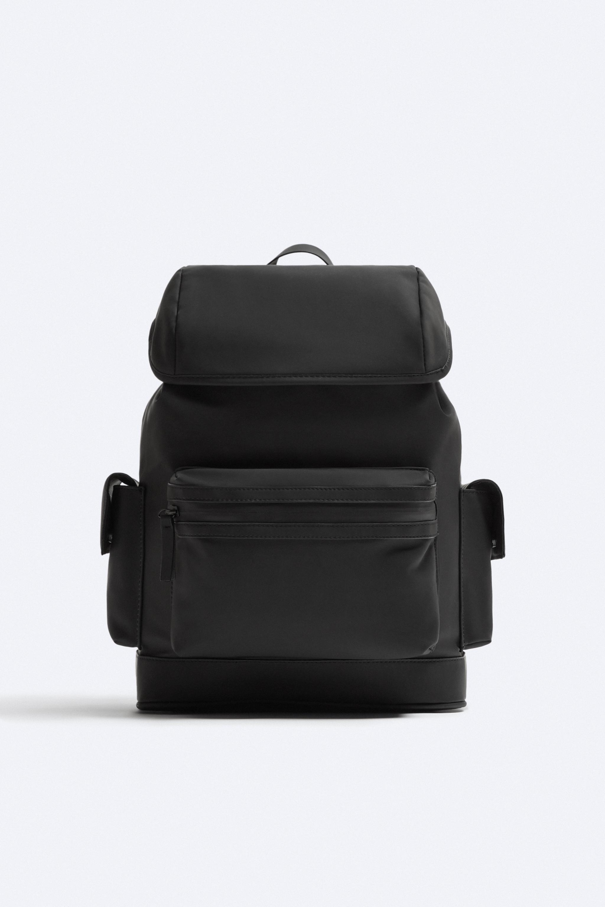 Zara store backpack mens