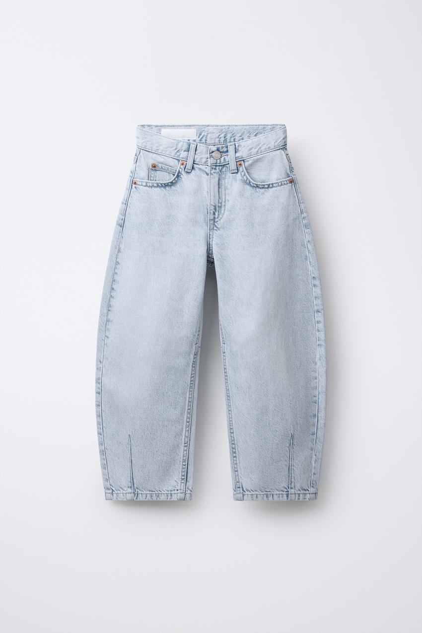 バレルフィットデニムパンツ - ライトブルー | ZARA Japan / 日本