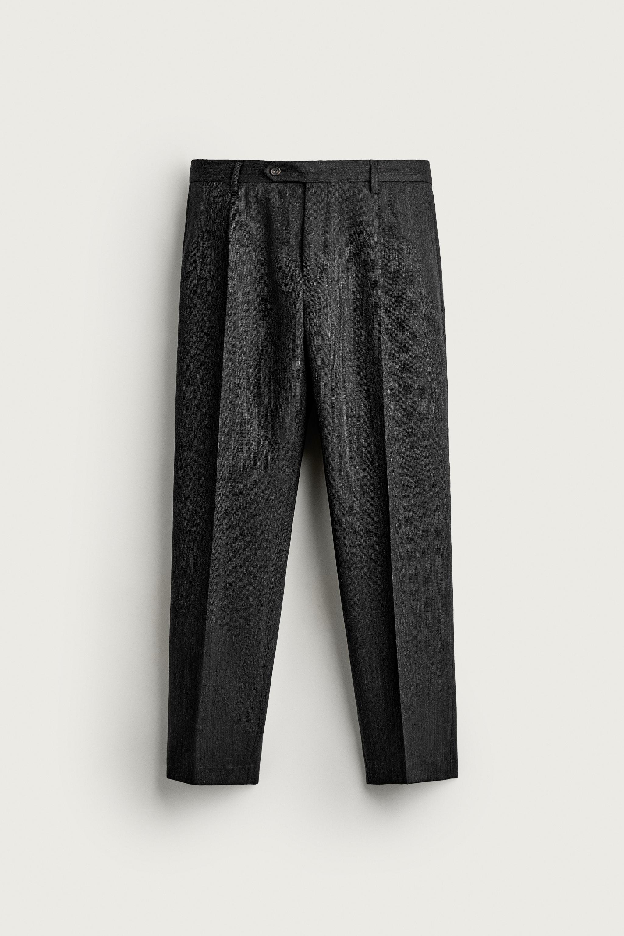 PANTALON REGULAR FIT COSTUME 100% LAINE
