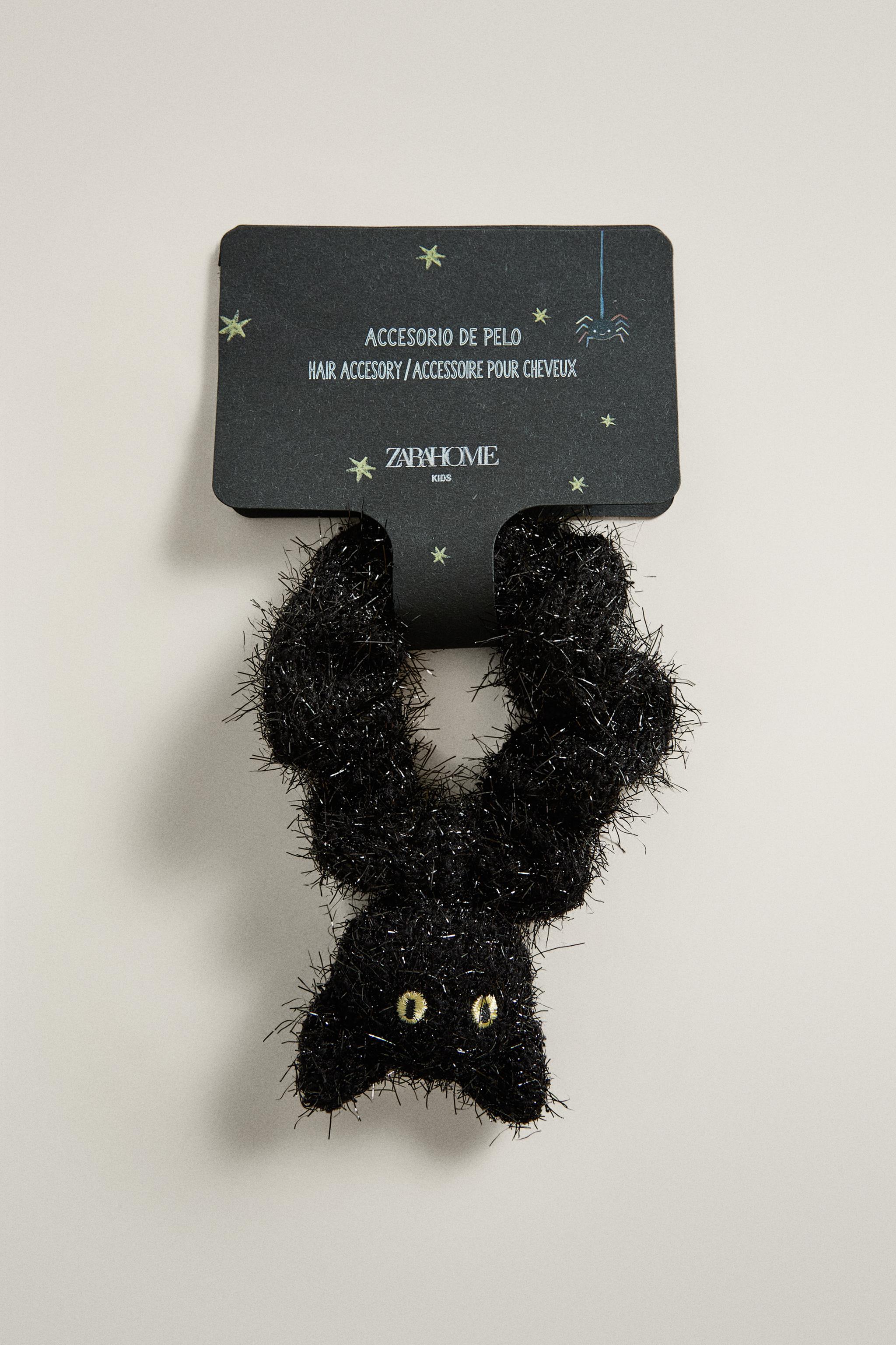 HALLOWEEN CAT KIDS HAIR SCRUNCHIE