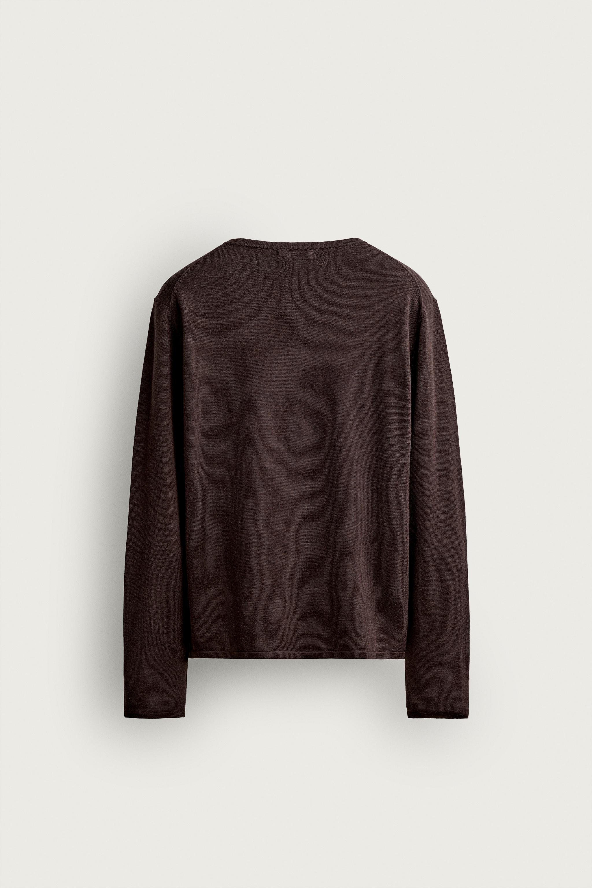 KNIT HENLEY SHIRT
