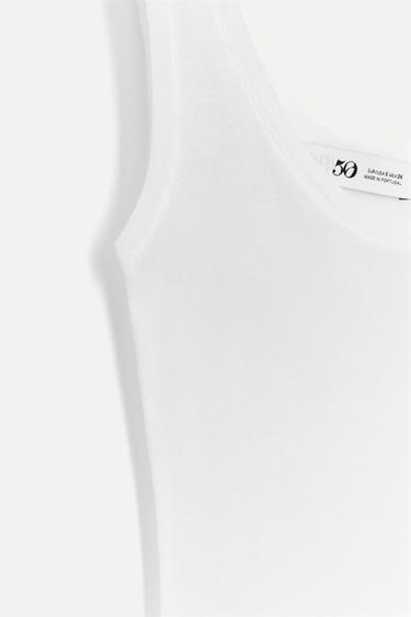 DÉBARDEUR 50E ANNIVERSAIRE - Blanc de Zara - Image 3
