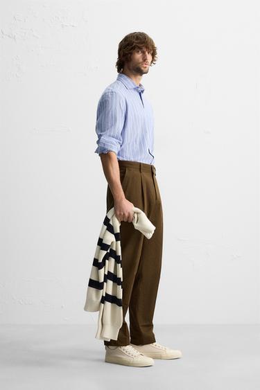 CHEMISE À RAYURES - rayures de Zara - Image 3