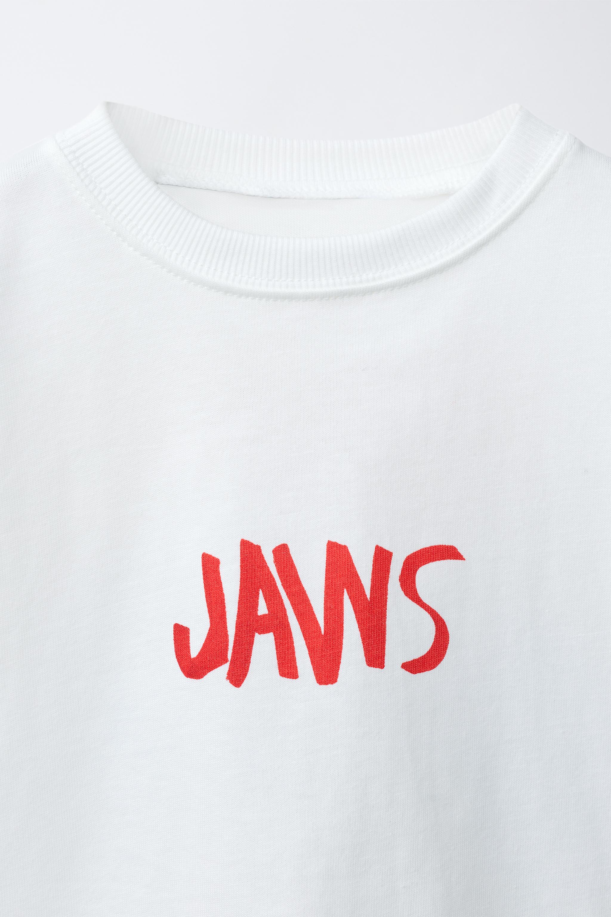 JAWS© X DYLAN´S T-SHIRT CLUB X ZARA イラストTシャツ - ホワイト