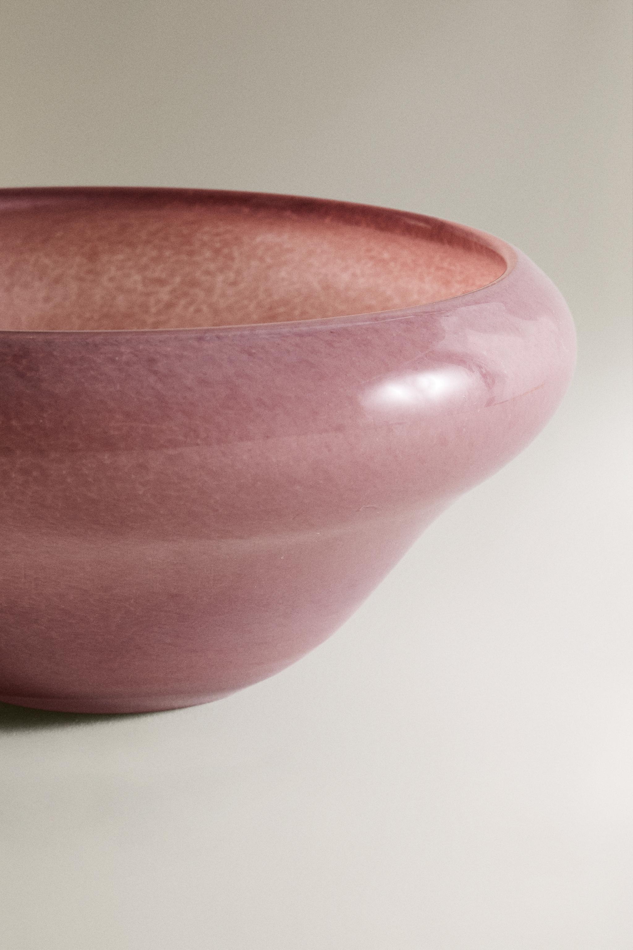 DECORATIVE GLASS BOWL