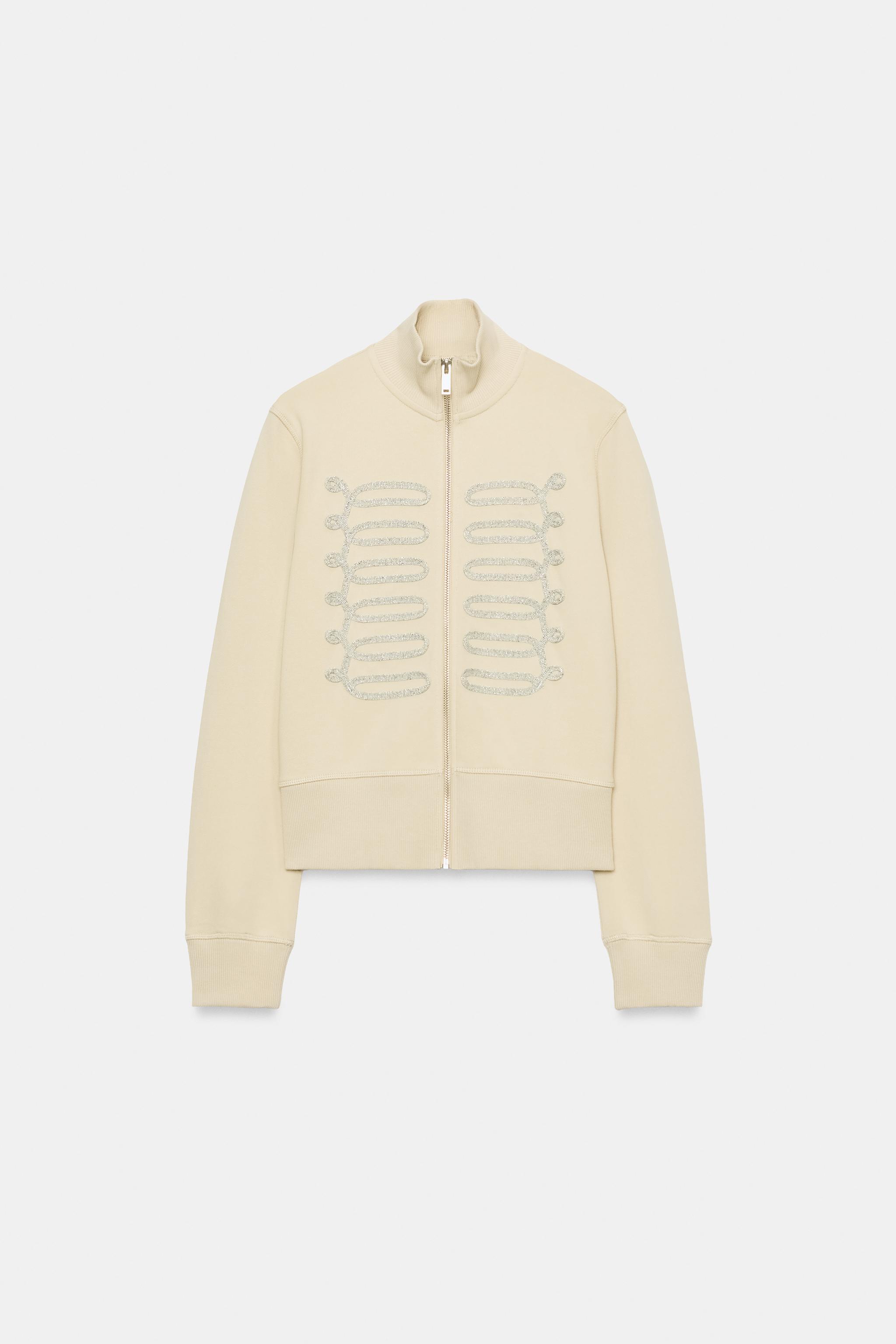 FROG FASTENING SWEATSHIRT